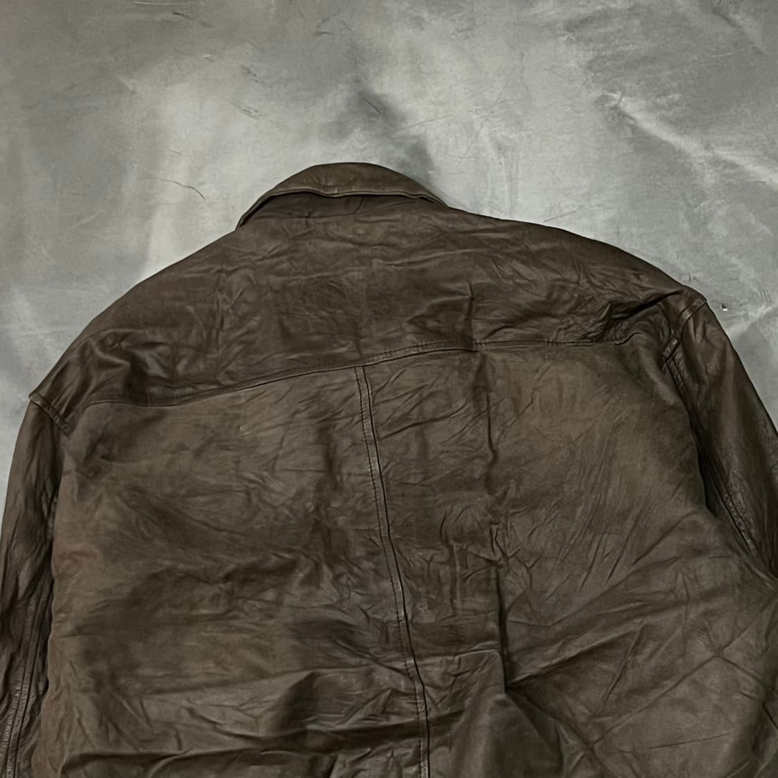  Savile Row 레더 봄버 자켓 y14978 상품이미지4