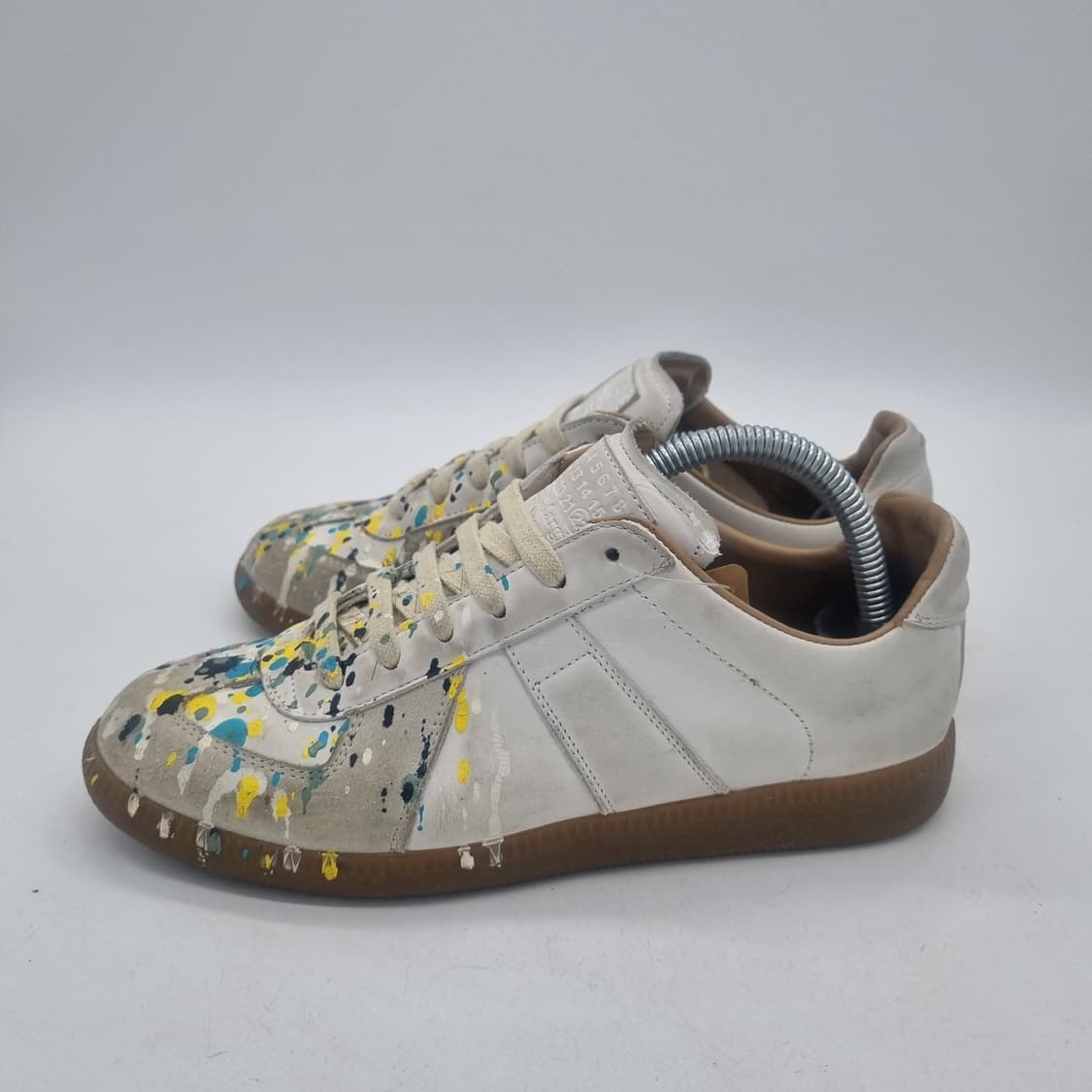 메종 마르지엘라 독일군 스니커즈 페인트 여성 240mm (37) 상품이미지4