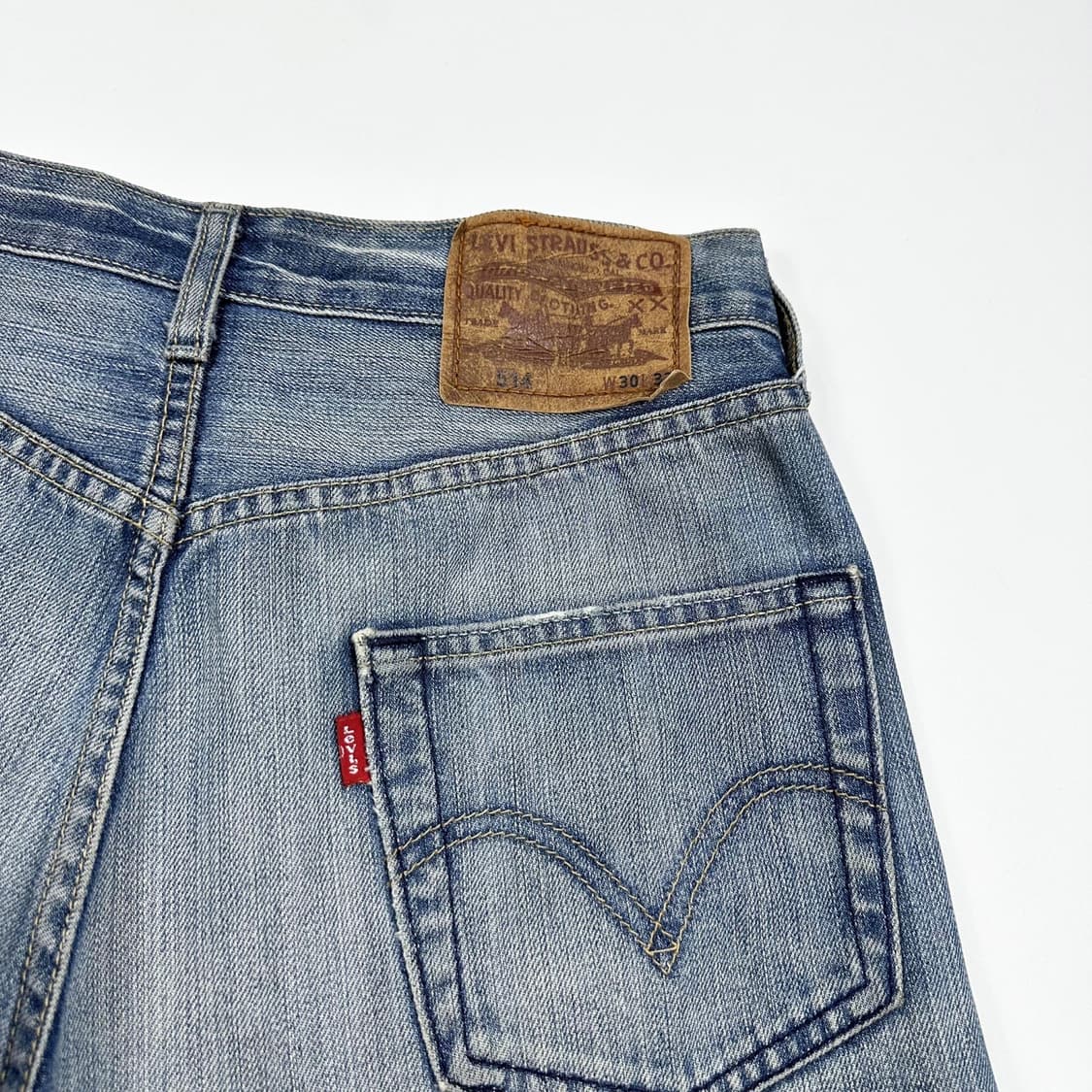 리바이스 514 오리지널 스트레이트 데님 팬츠 (28인치) 상품이미지5
