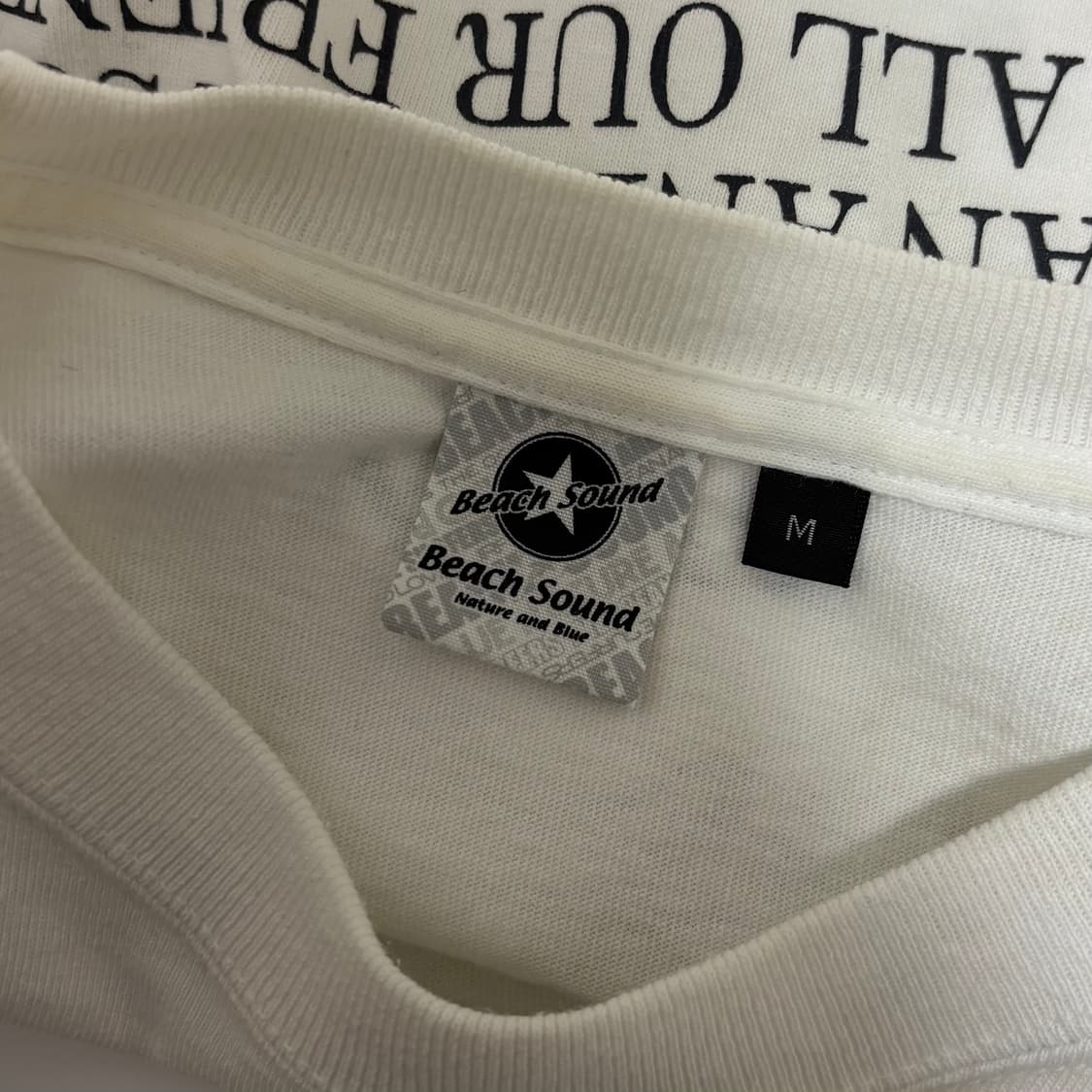 비치 사운드(Beach Sound) 네이쳐 앤 블루 그래픽 반팔 티셔츠 상품이미지6