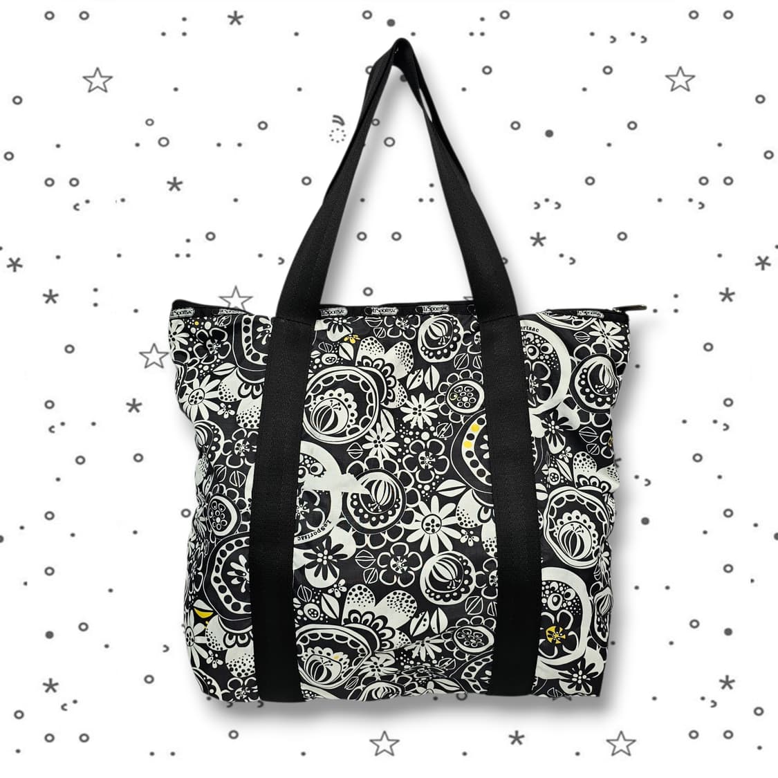 LeSportsac 레스포삭 플로럴 모노크롬 토트백 상품이미지2