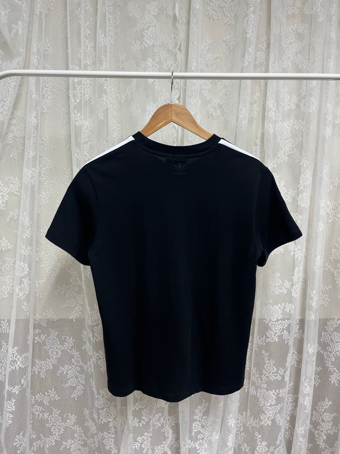 L) 아디다스 트레포일 루즈 반팔 티셔츠 블랙 상품이미지2