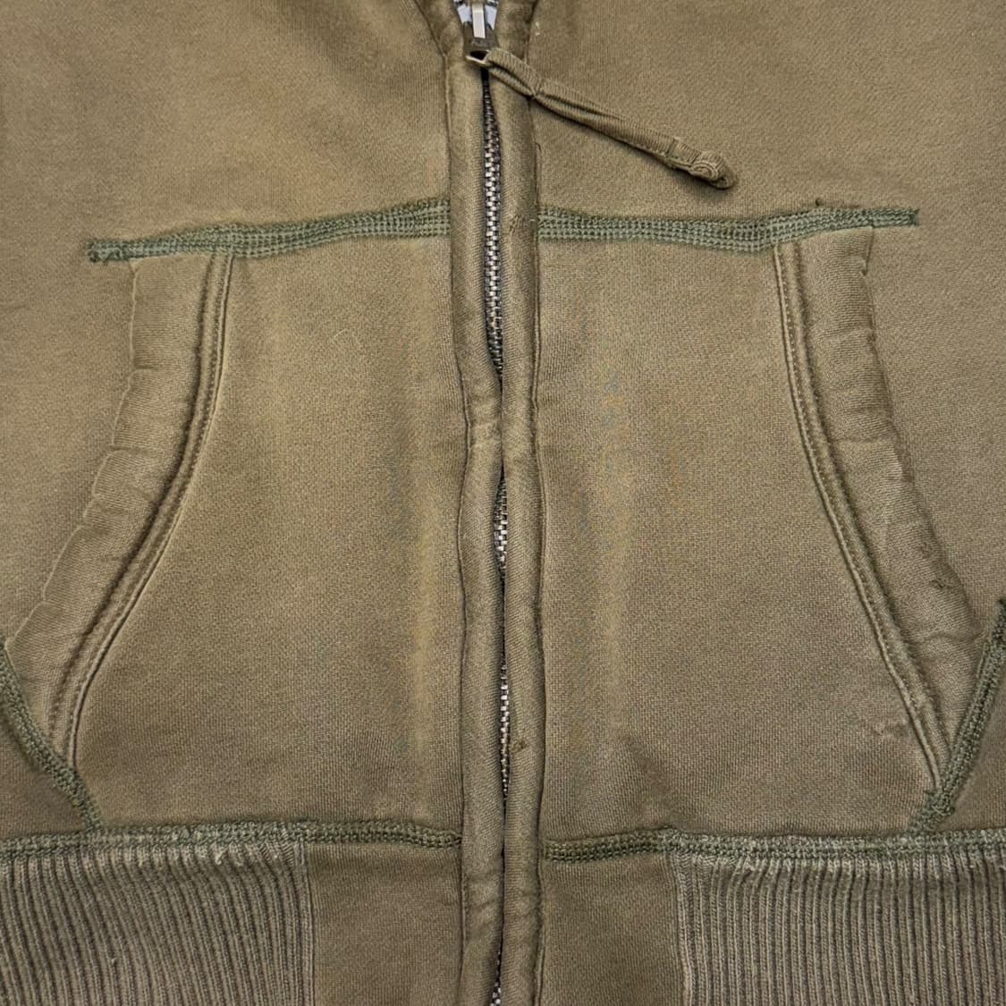 [M] 아베크롬비 앤 피티 카키 후드집업 상품이미지8