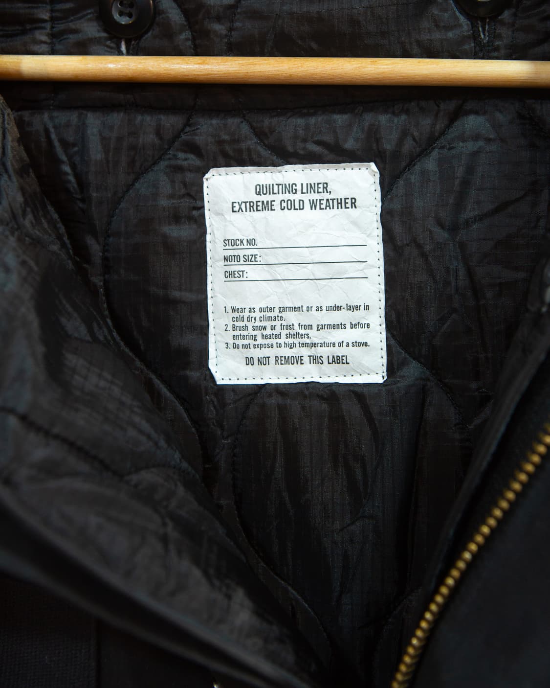 프릭스스토어 M65 피쉬테일 파카 블랙 상품이미지4