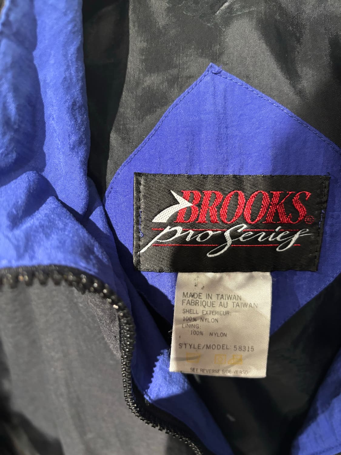 90s 브룩스 올드스쿨 바람막이 자켓 상품이미지6