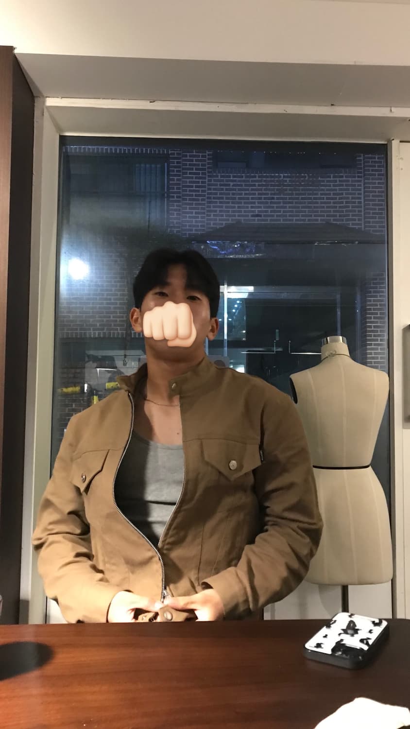 레씨토 바이커 코튼 자켓 상품이미지2