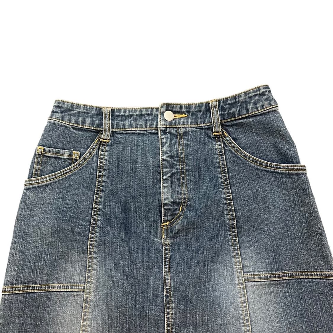 comme ca easy living 데님 롱스커트 상품이미지4