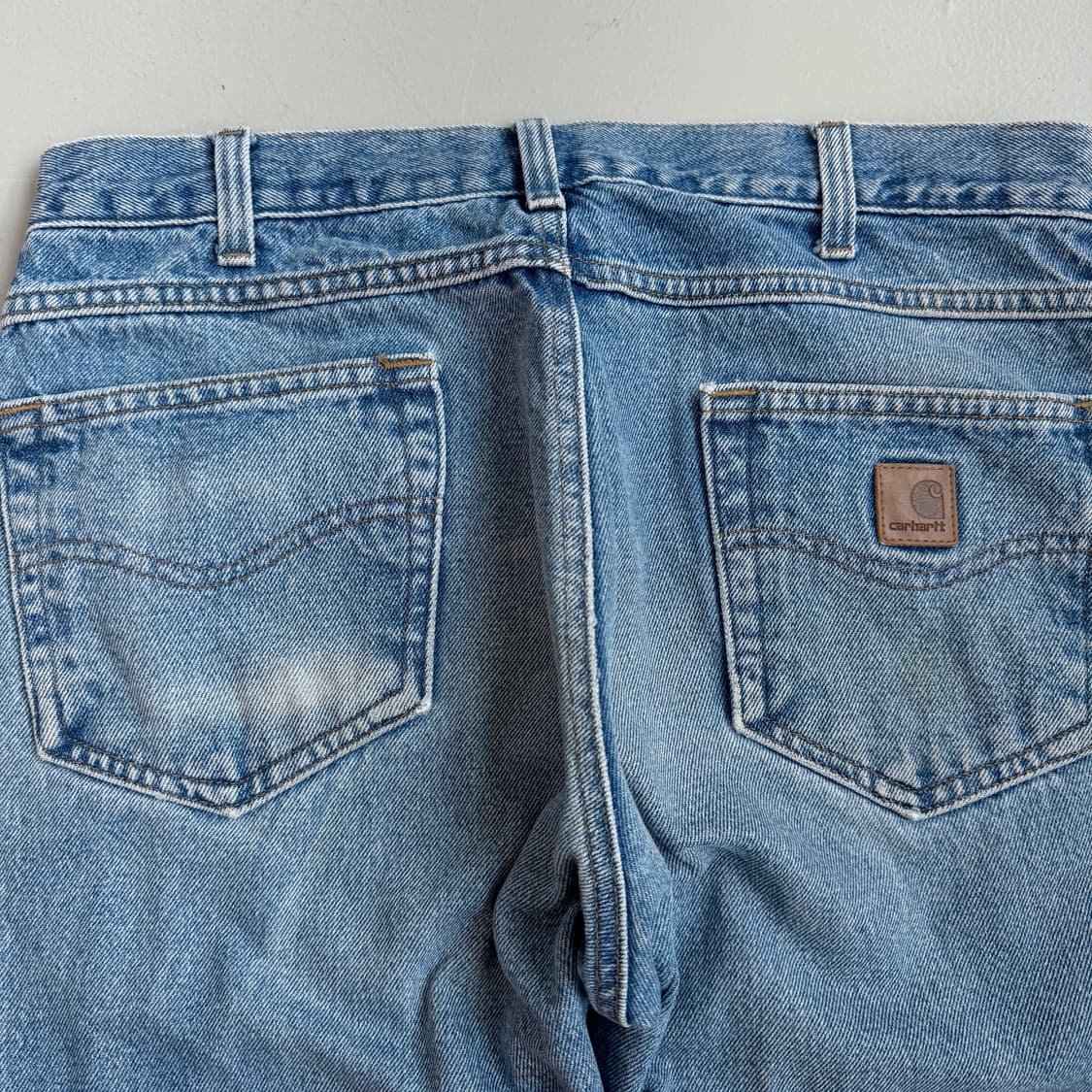 칼하트 OG 가죽패치 워크 데님팬츠 상품이미지6