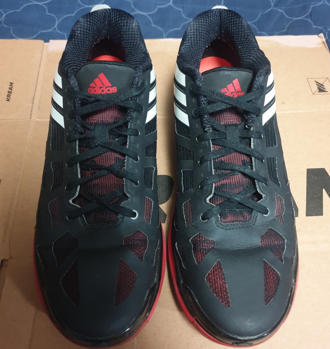 아디다스 제로 크레이지 라이트 로우 경량 농구화  검빨 (280) 상품이미지3