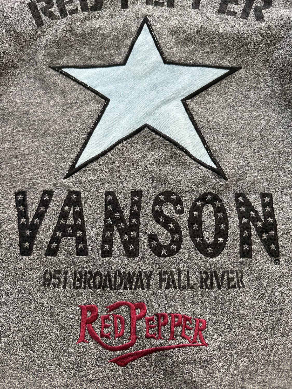 벤슨 x RED PEPPER 스타 자수 후드집업 상품이미지7