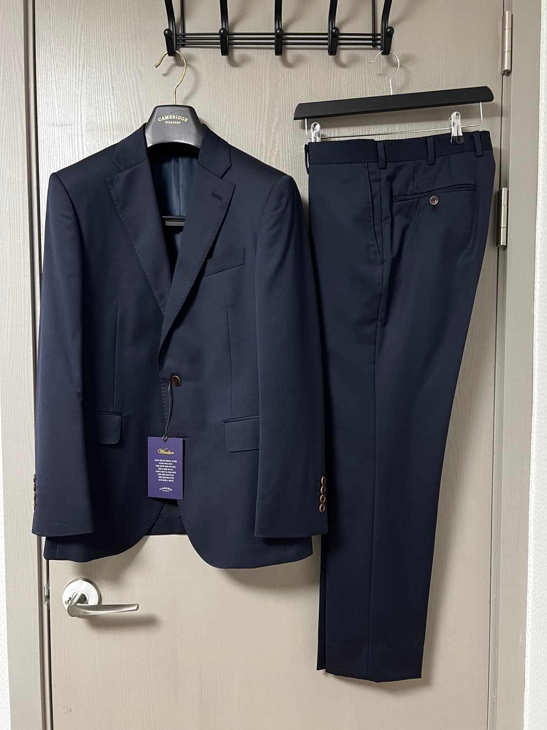 캠브리지 멤버스 남성 다크 네이비 정장 상품이미지1