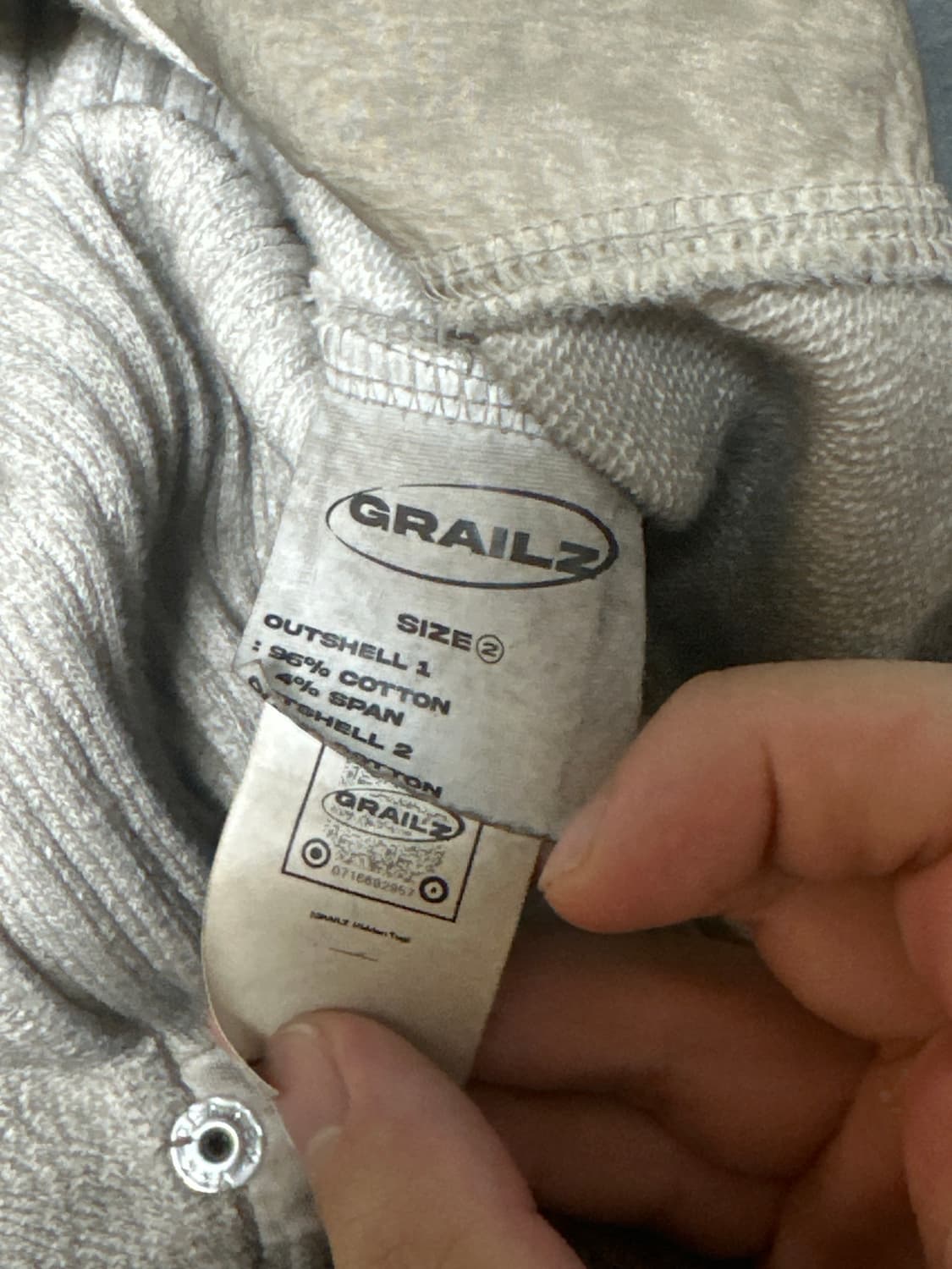 Grailz lunar knit biker jacket 2 size 상품이미지4