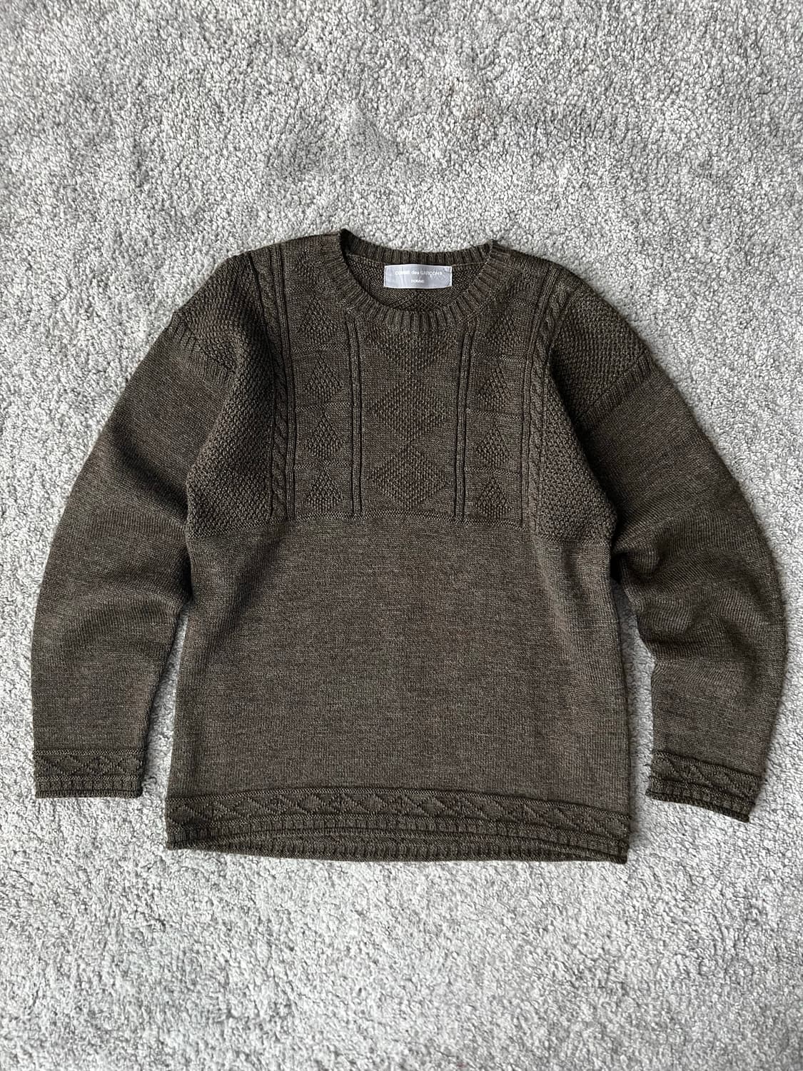 꼼데가르송 옴므 니트 상품이미지1