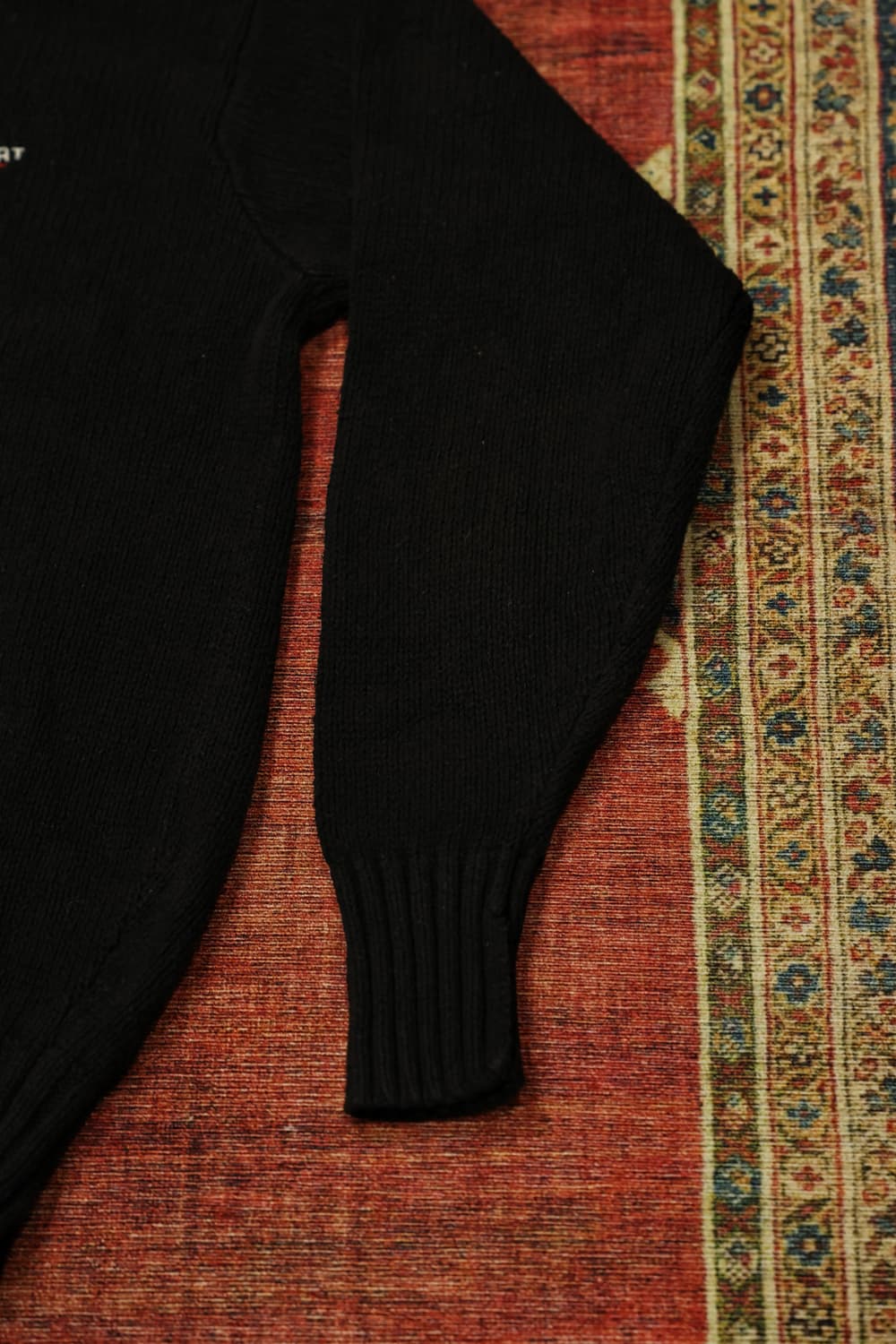 90~00s 빈티지 폴로 스포츠 블랙 니트 판매 상품이미지3