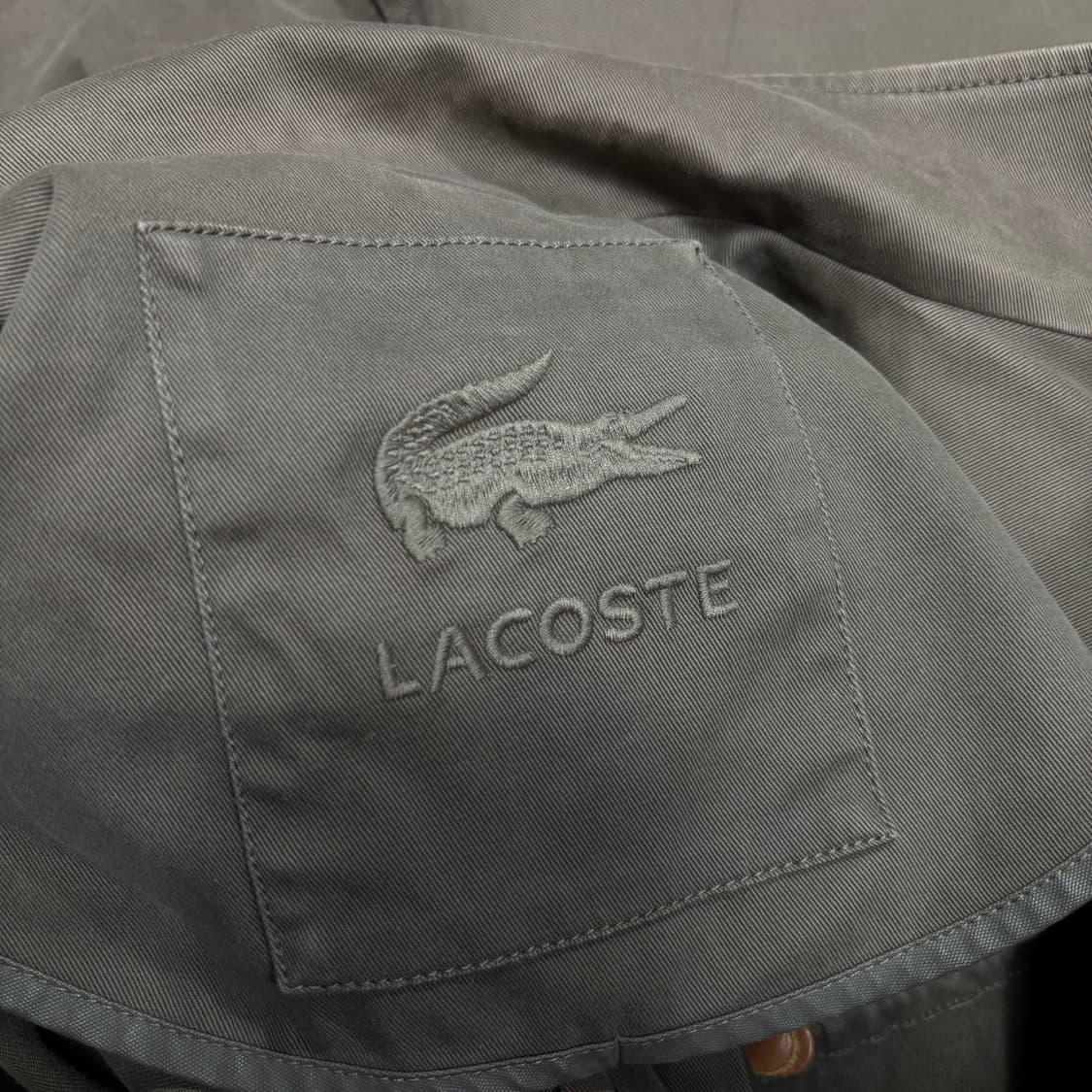 M-L 라코스테 카키 M65 피쉬테일 야상자켓 상품이미지4