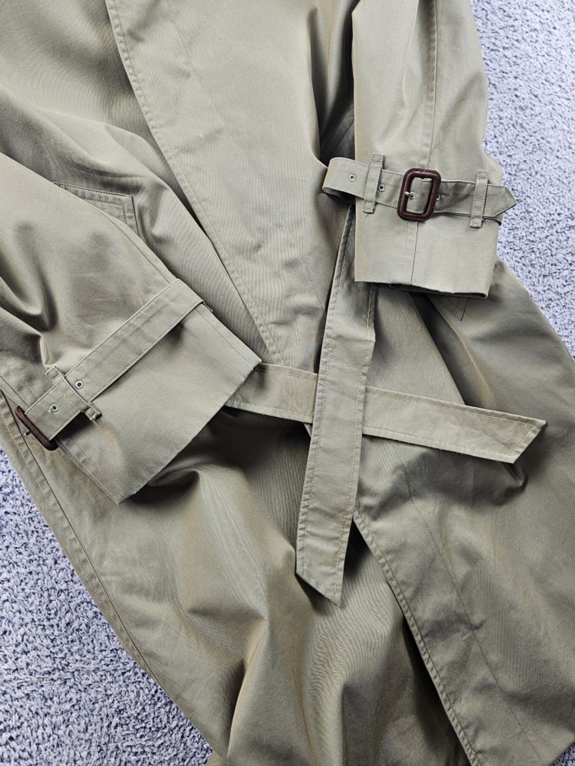 버버리 노바체크 베이직 벨티드 트렌치코트 (상세설명참조) / 10592 상품이미지9