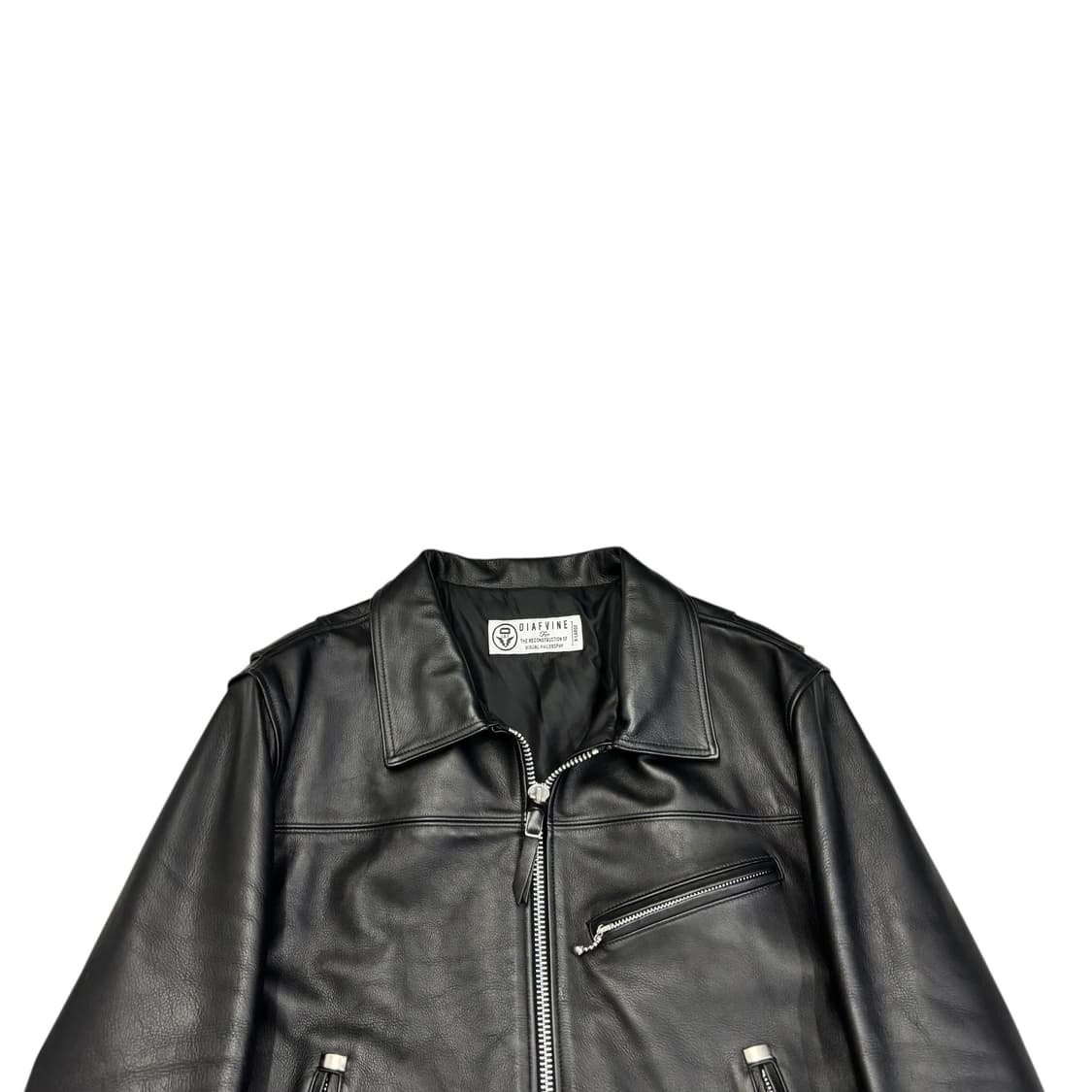 디아프바인 Steer hide 소가죽 자켓 상품이미지2