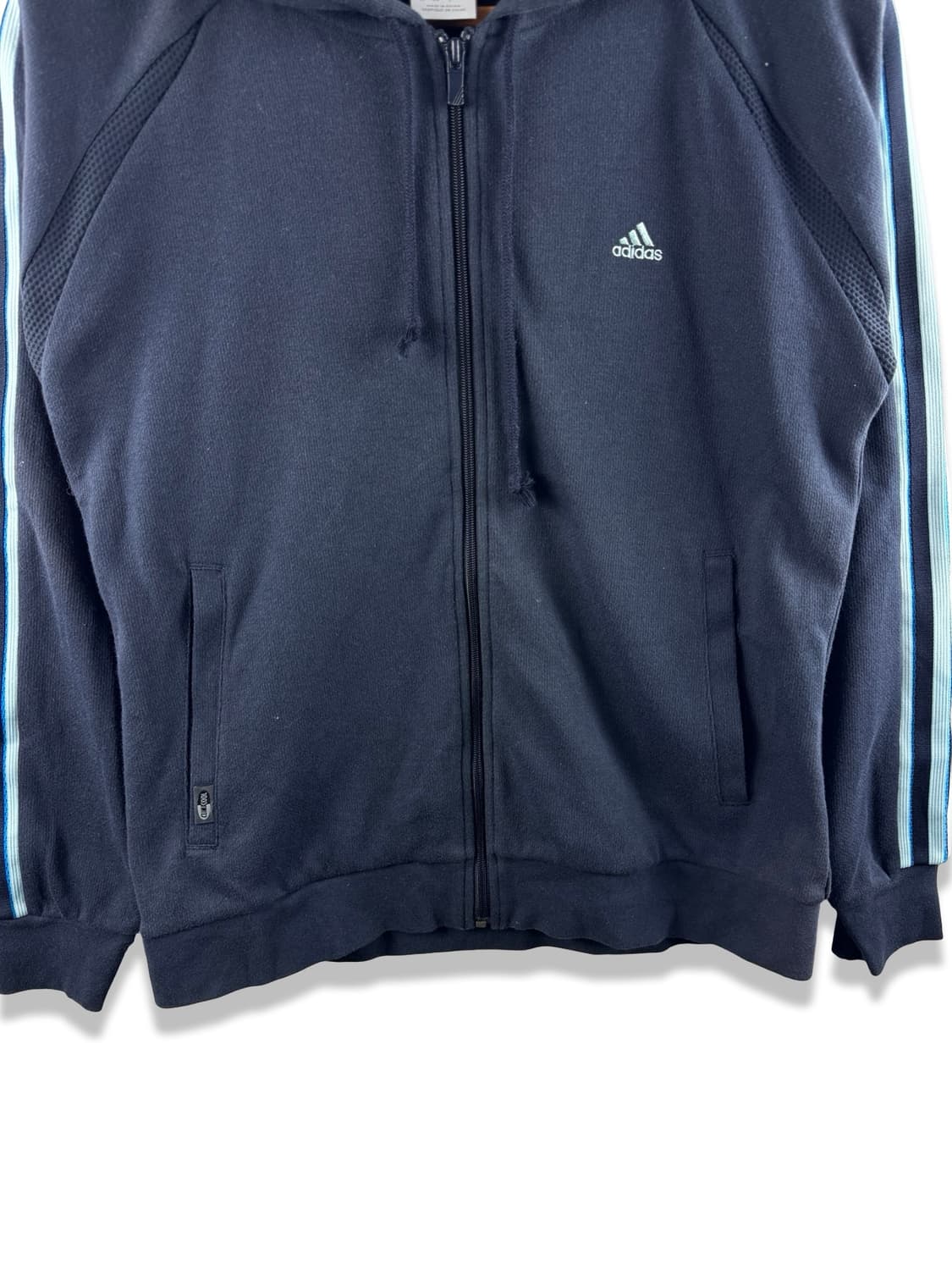 아디다스 네이비 하늘 삼선 후드집업2418 상품이미지4