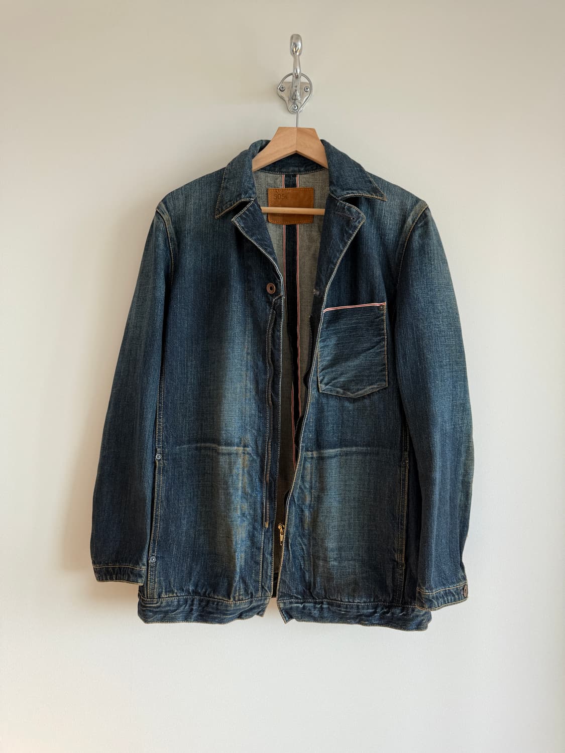 에드윈(EDWIN) 데님 셀비지 커버울 상품이미지2