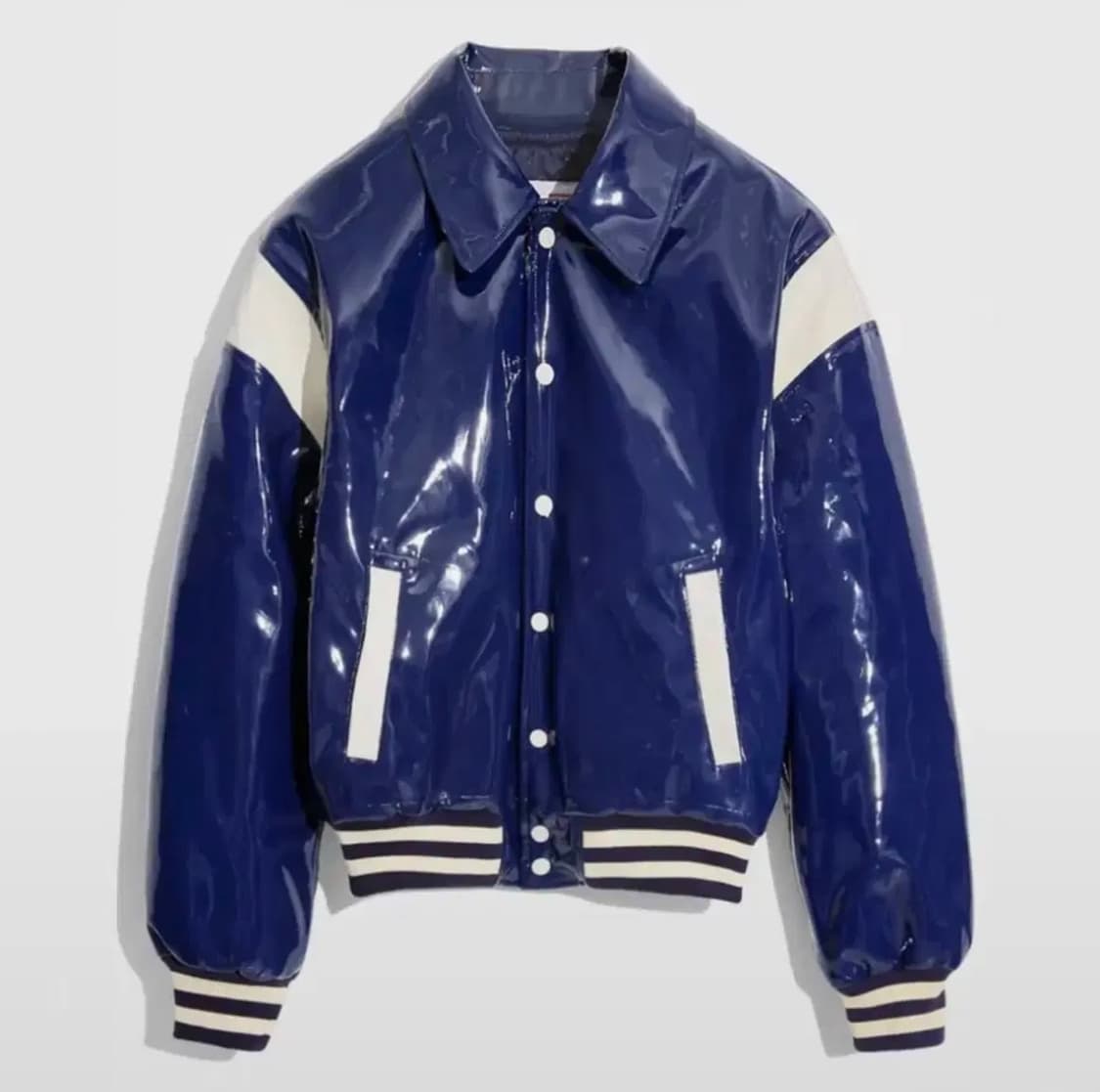 벌스데이수트 유광 바시티 블루 xl 상품이미지1