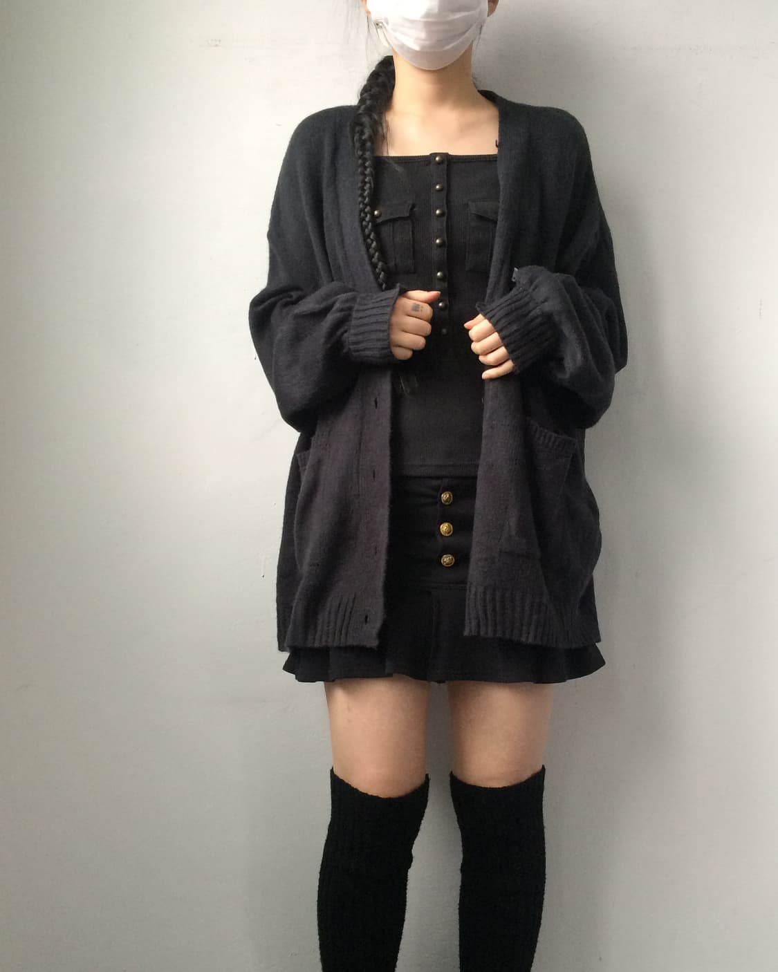 Betty boop knit cardigan 상품이미지7