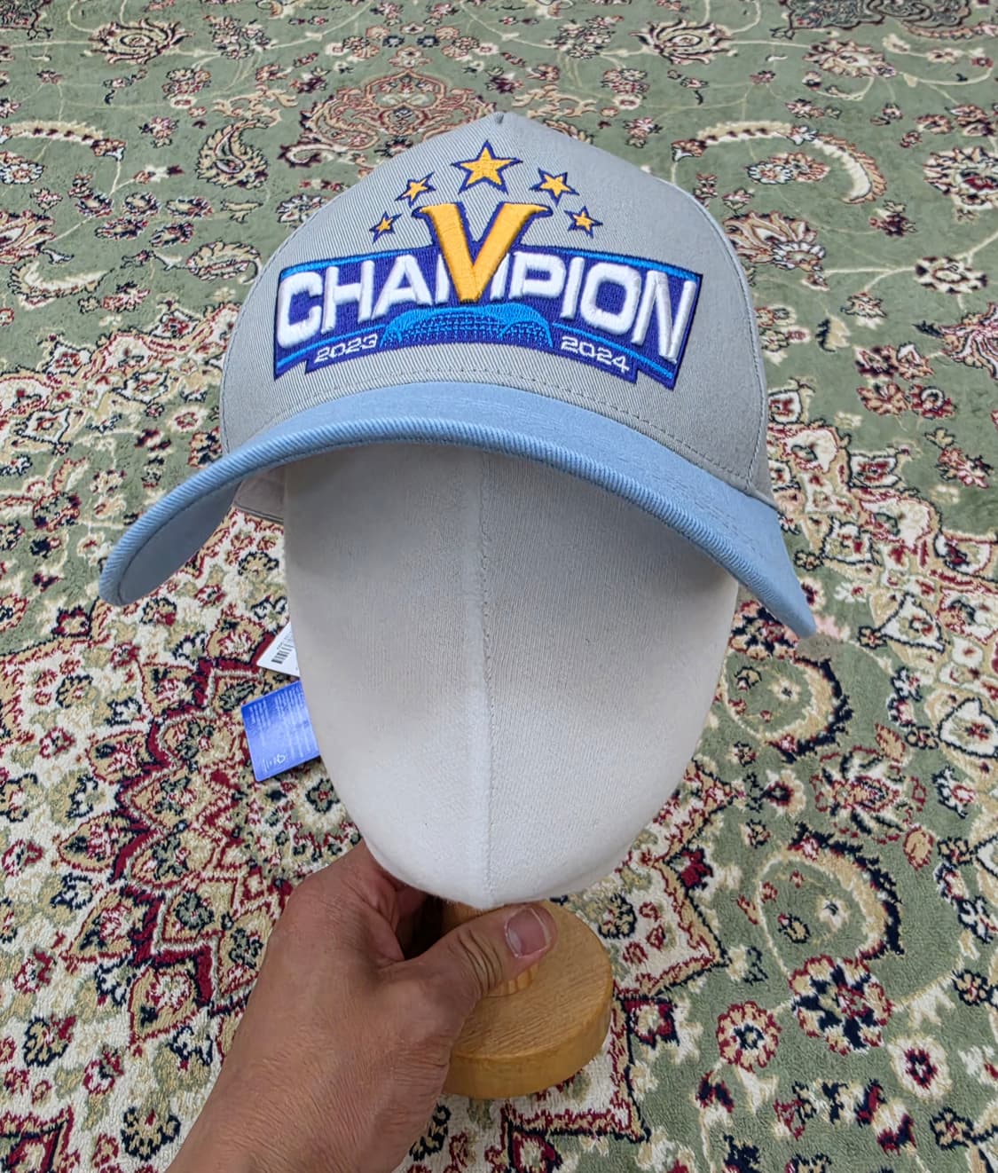 [새상품/최종할인] 미즈노 대한항공 점보스 24 우승기념 볼캡free 상품이미지1