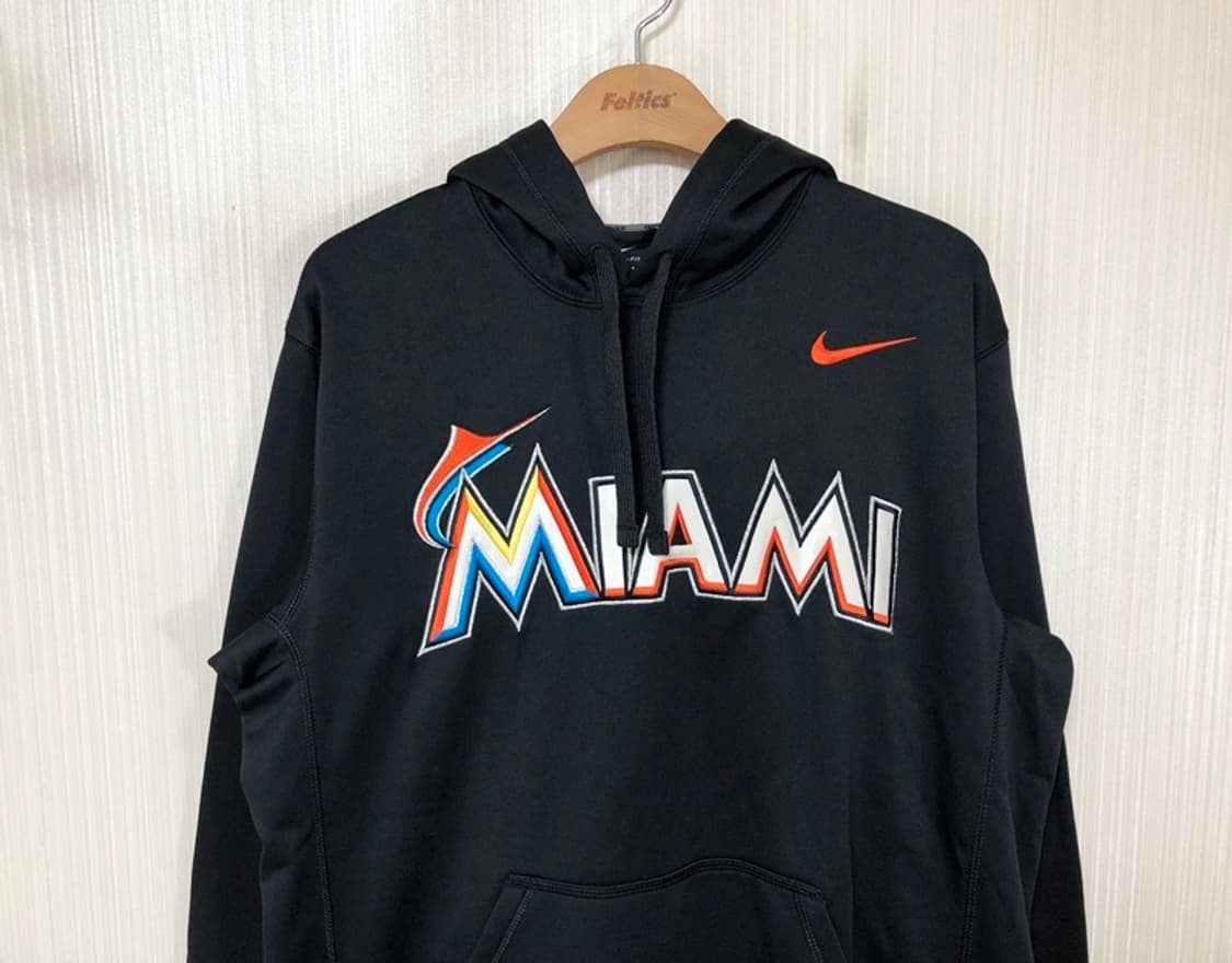 MLB 나이키 마이애미말린스 풀오버 후드티셔츠 M(해외) 상품이미지2