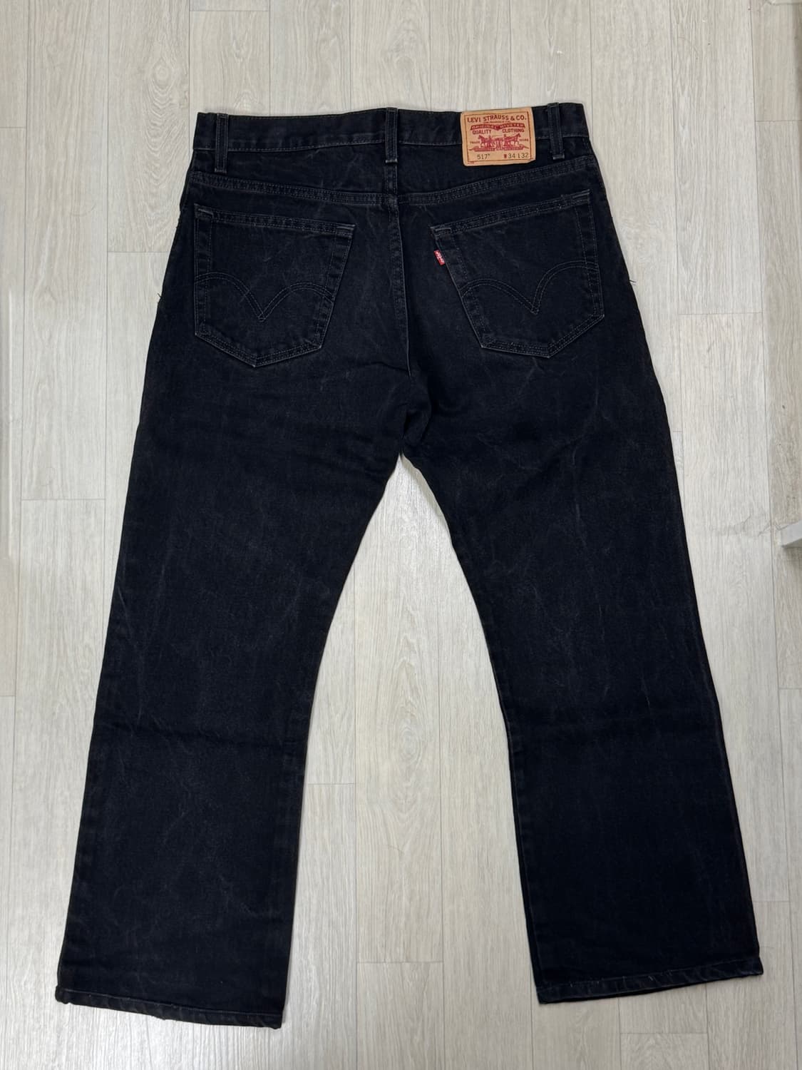 [34/30] 리바이스 517 흑청 블랙 상품이미지2