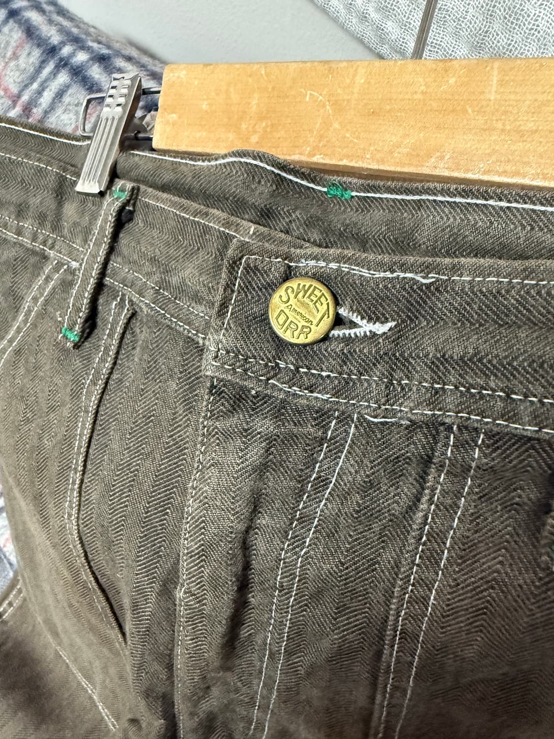 60s sweet orr 헤링본 워크팬츠 상품이미지3