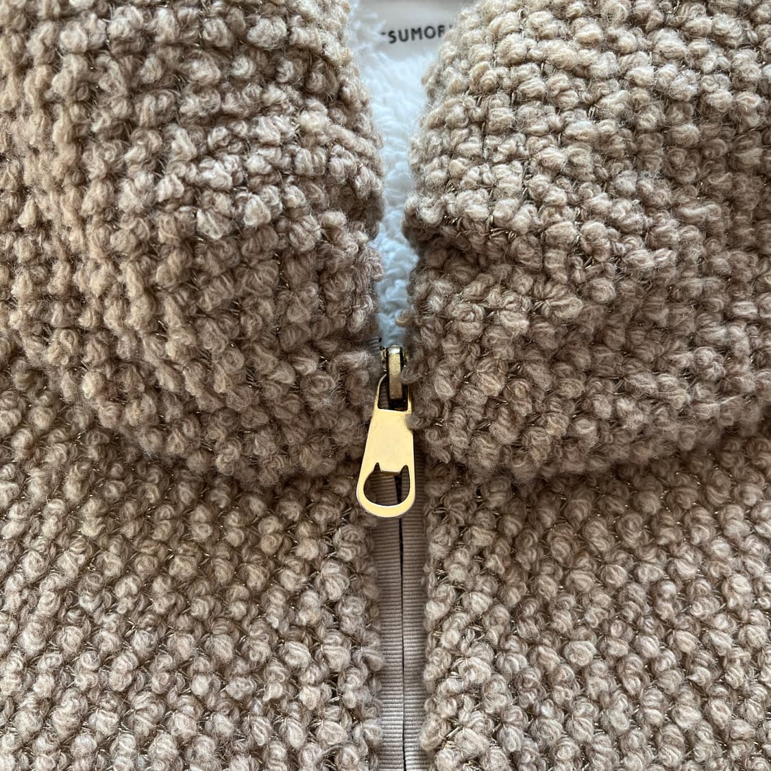 츠모리치사토 볼륨 카라 집업 상품이미지5