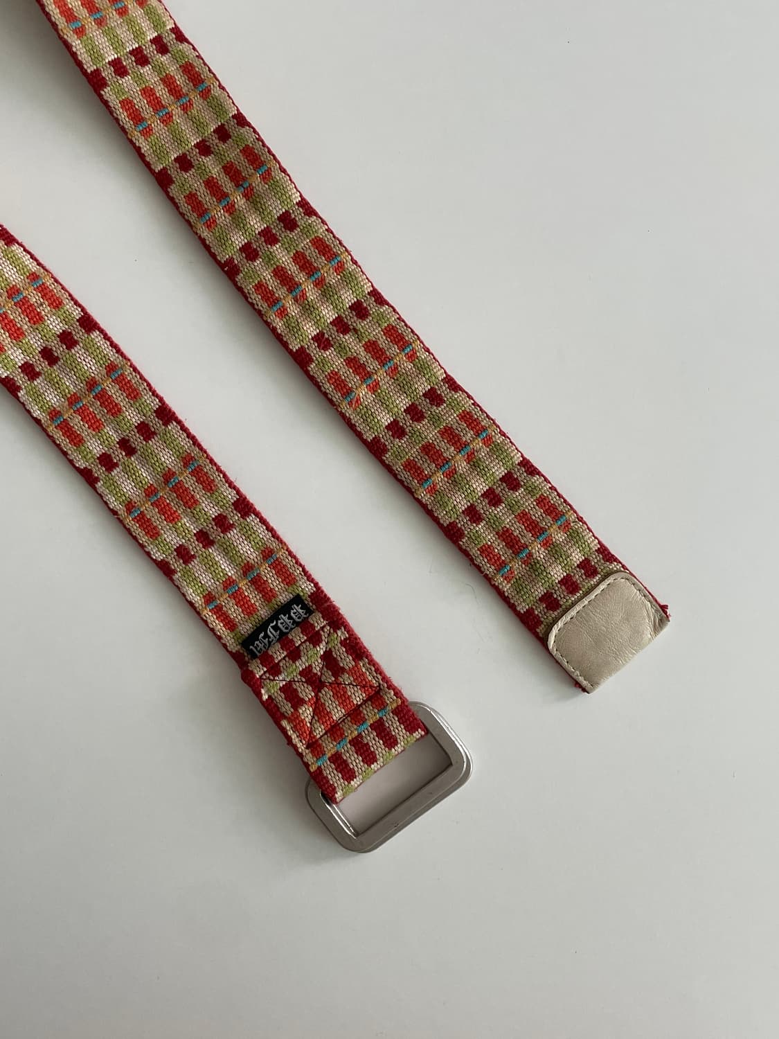 Vintage Pattern Woven Belt 상품이미지4
