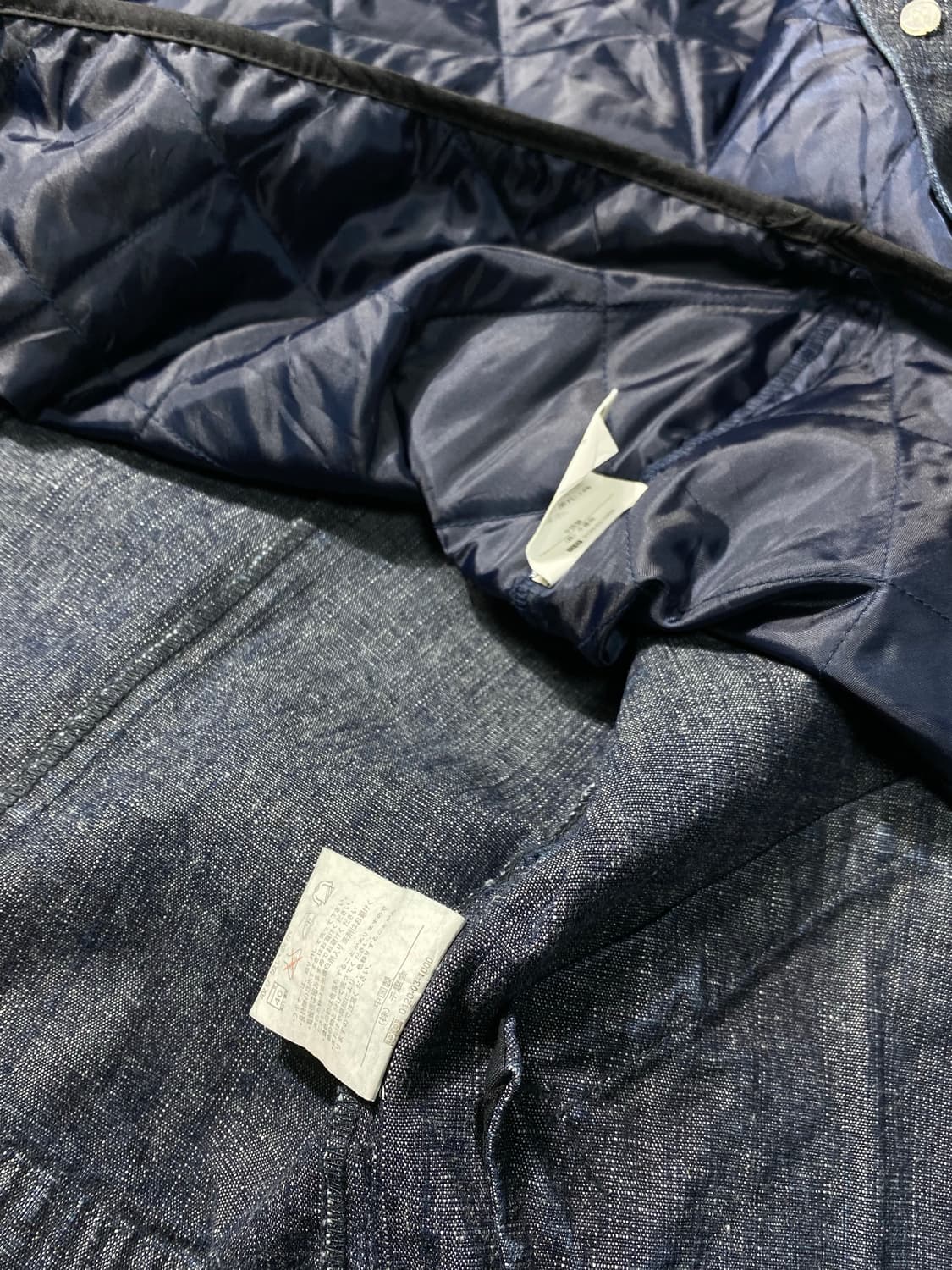 [M] Feel and Ease 재패니즈 빈티지 더블 데님자켓 상품이미지9