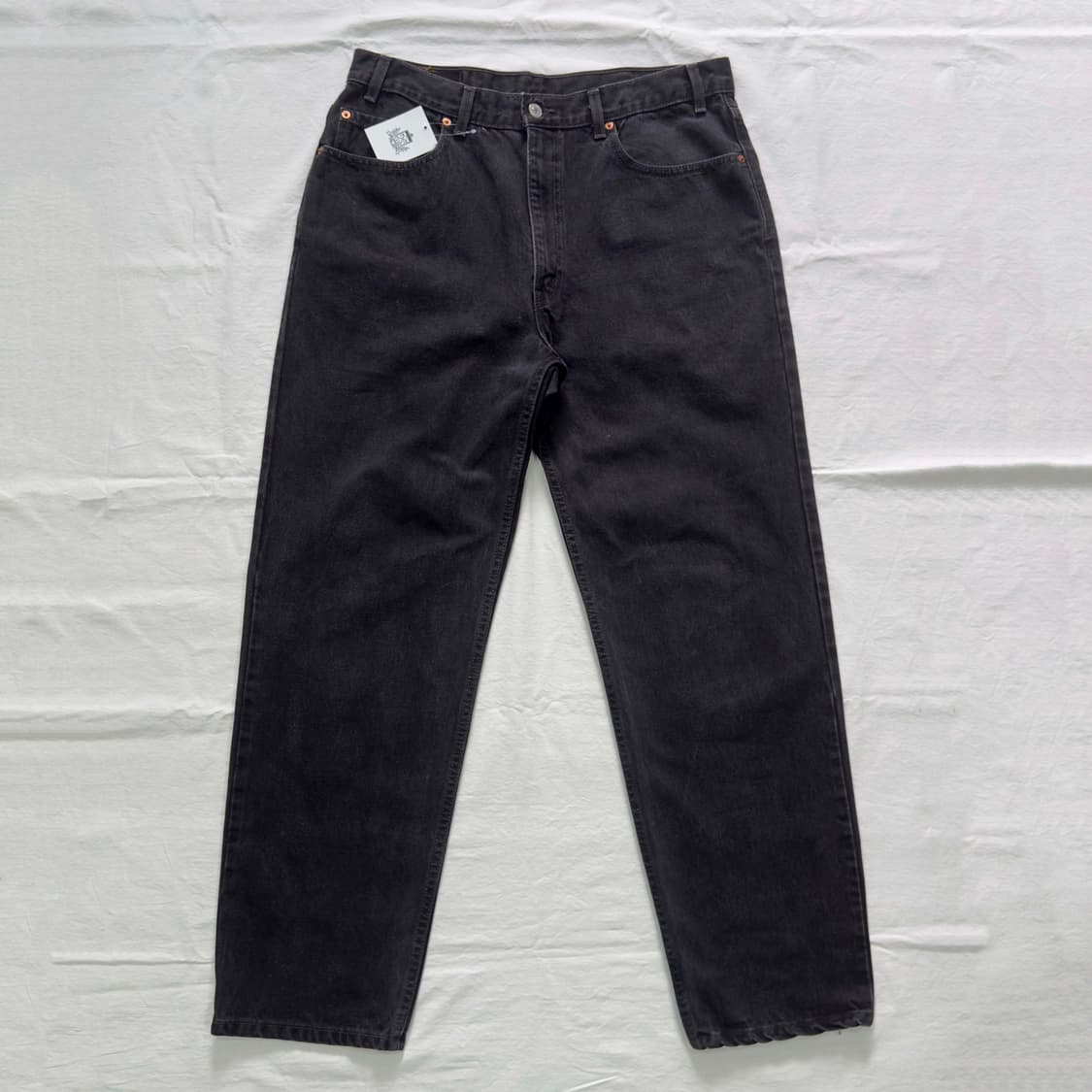 90s 리바이스 550 흑청 데님팬츠 W38 L32 상품이미지1