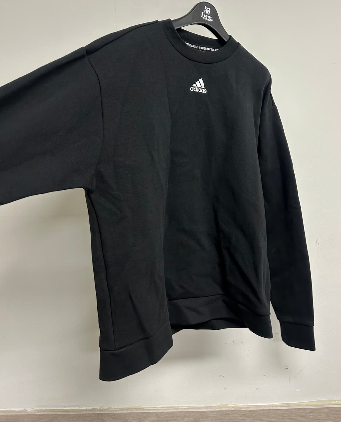 아디다스 삼선 맨투맨 블랙 XL 상품이미지2