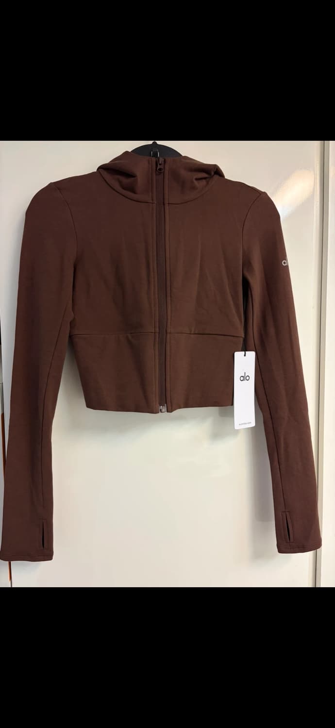 ALO 알로 요가 스웨이 풀 집업 후디 S 상품이미지1