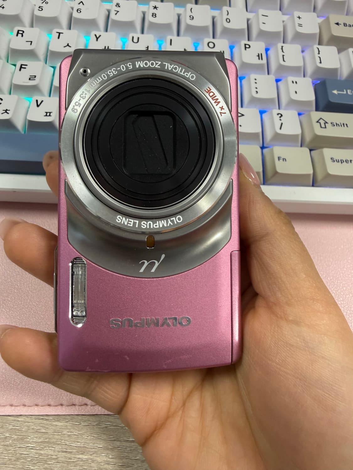 올림푸스 mju 7010 핑크 상품이미지2