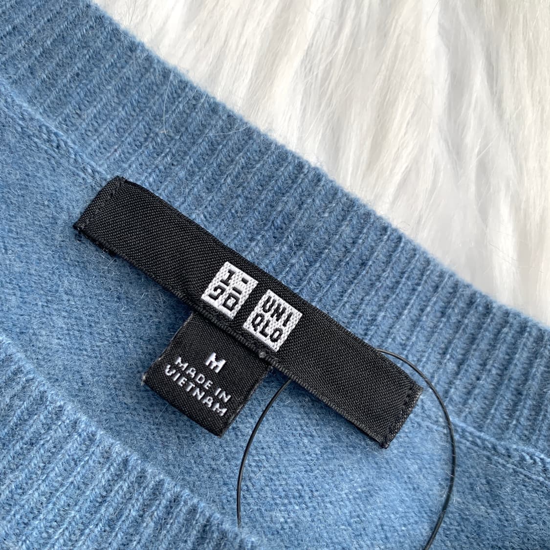 일본 유니클로 캐시미어 100 라운드 니트 1792 상품이미지4