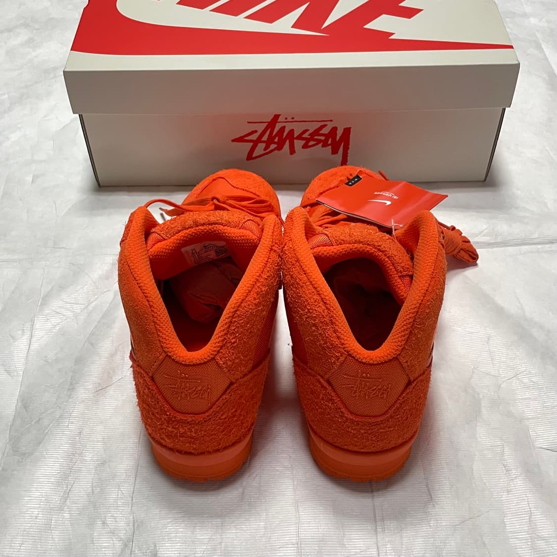 275) 나이키x스투시 에어 발토로 세이프티 오렌지 상품이미지2