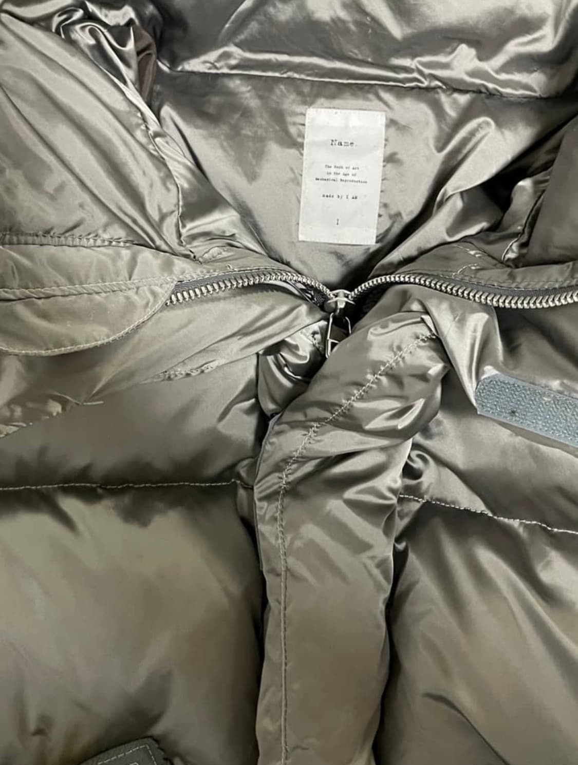 Name 다운 자켓 패딩 1size(105사이즈정도) 상품이미지3