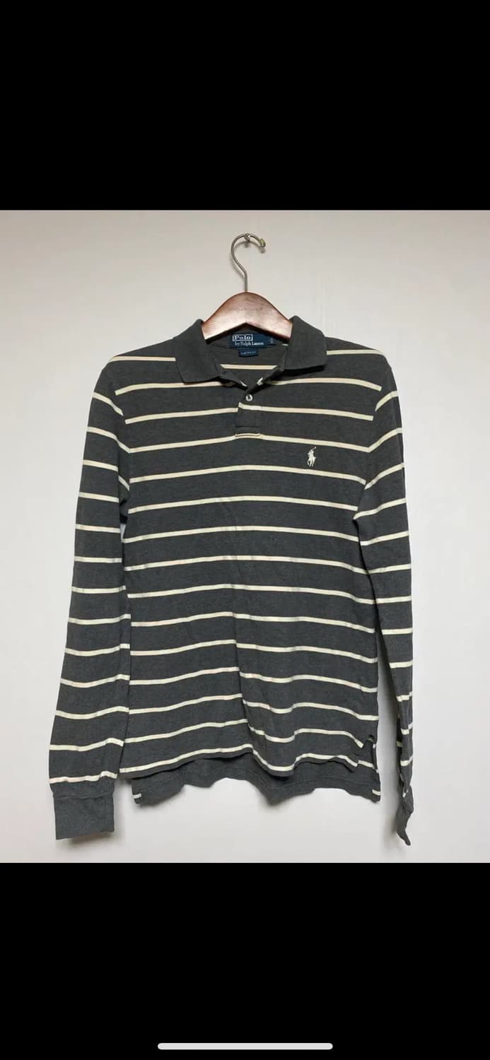 폴로 랄프로레 스트라이프 카라티 상품이미지1