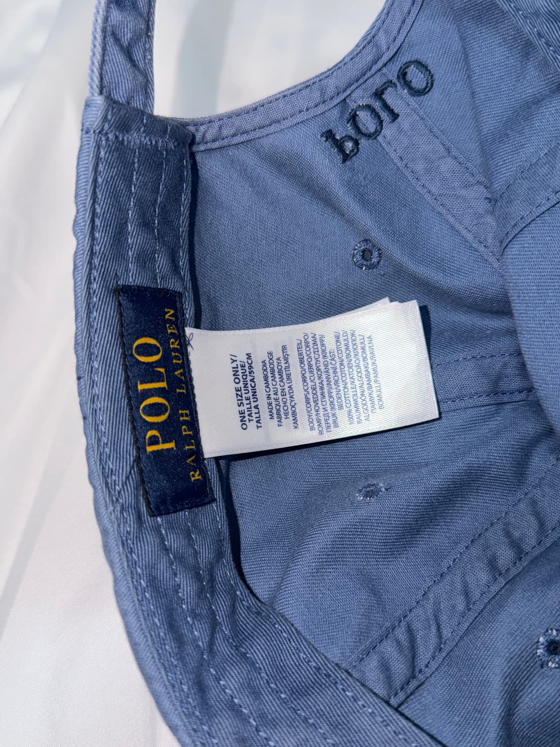 폴로 볼캡 모자 상품이미지3