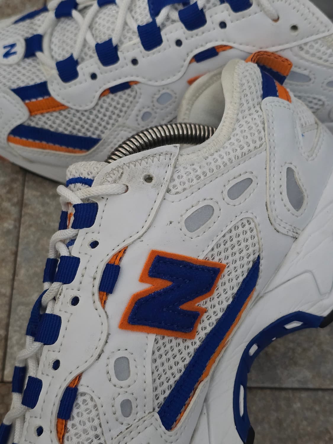 (240)뉴발란스 827 블루 오렌지  상품이미지7