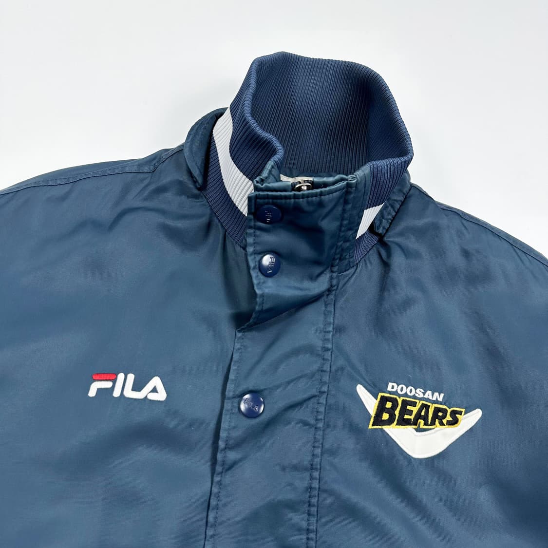 휠라 올드 두산 베어스 동계 유니폼 점퍼 L 상품이미지3