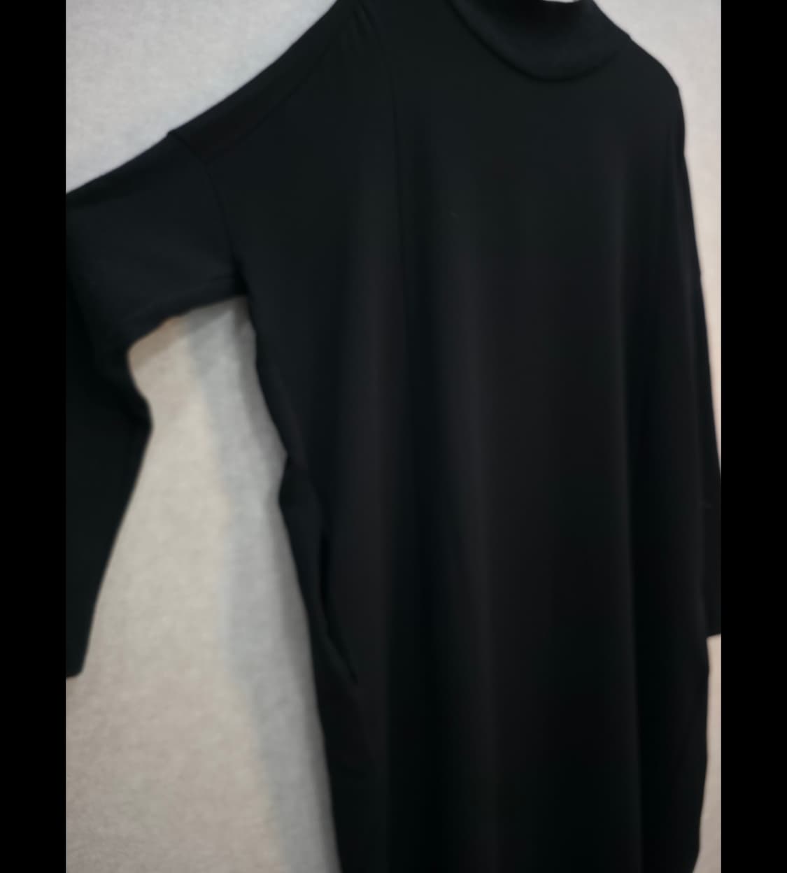 데무 DEMOO 하프집업 롱 원피스 상품이미지2