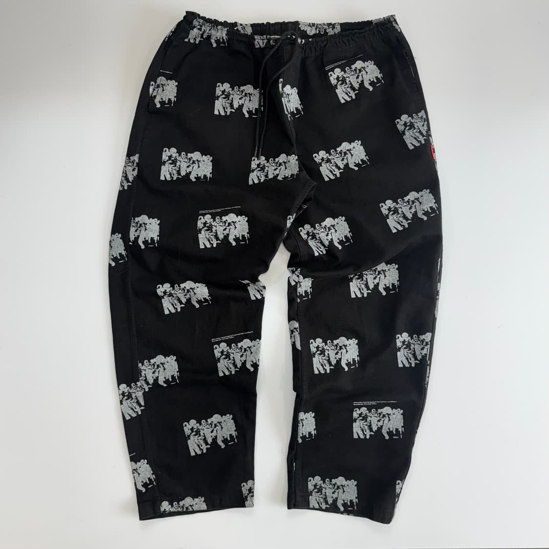 Ali benson 그래픽 코튼 팬츠 상품이미지3