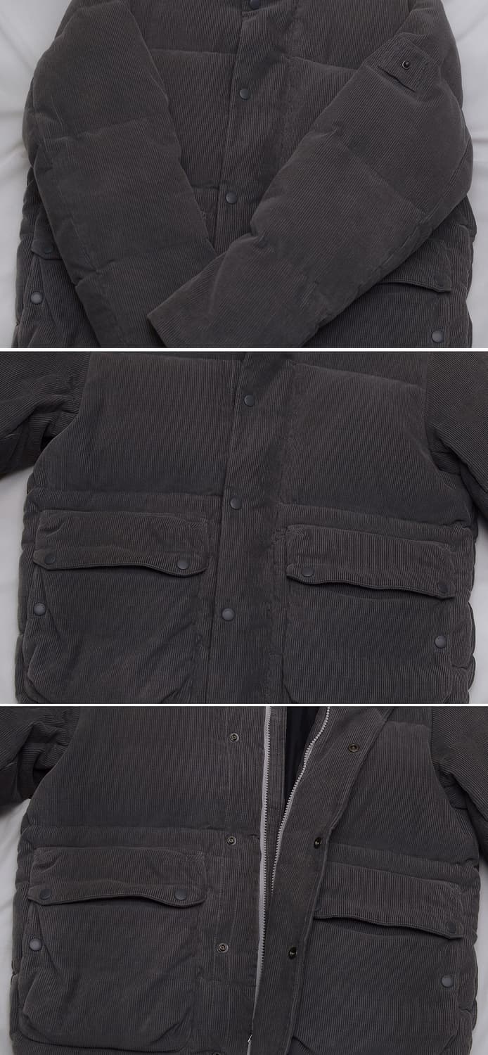 시리즈 (series) 투르쿠 코듀로이 헤비 구스다운 숏패딩 (100+) 상품이미지5