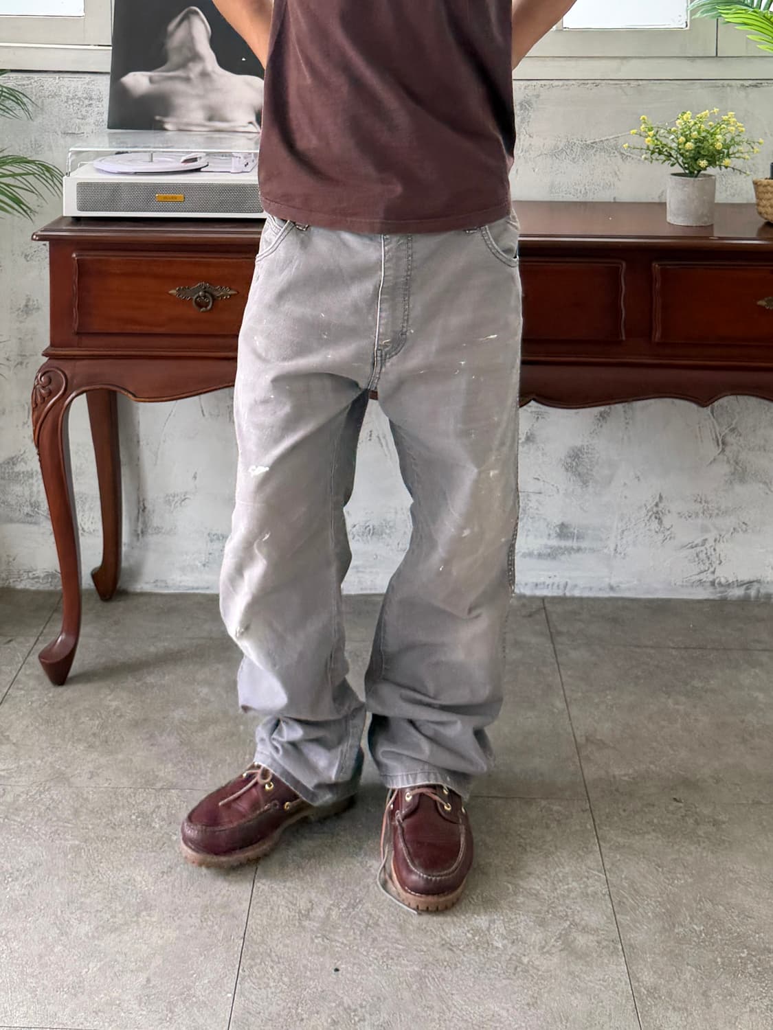 디키즈 워크팬츠 그레이 상품이미지1