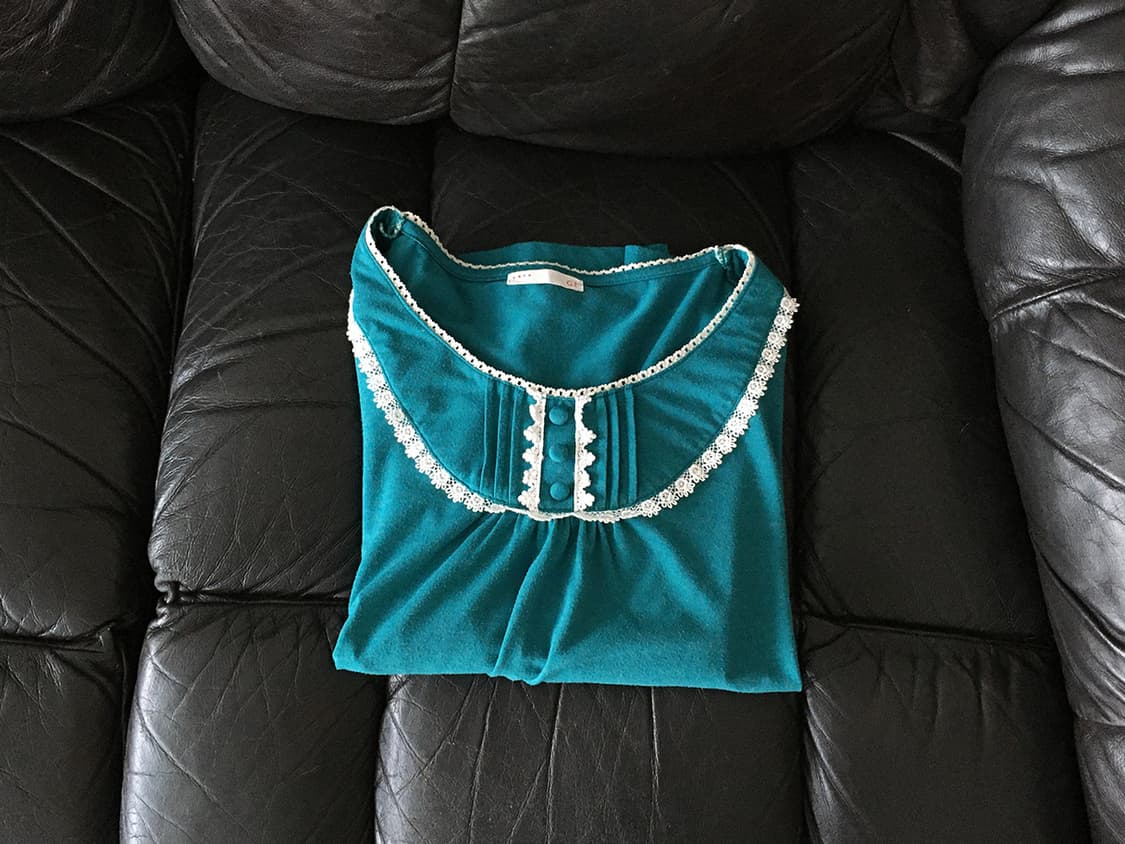 lace collar tee 상품이미지5