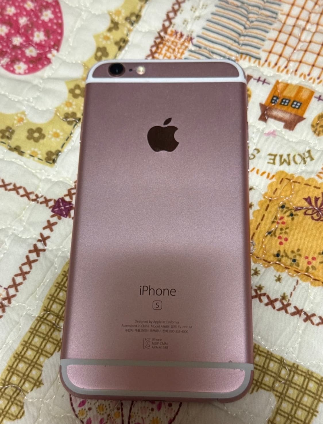 액정멀쩡 순정 아이폰6s 로즈골드 76% 64gb 상품이미지1