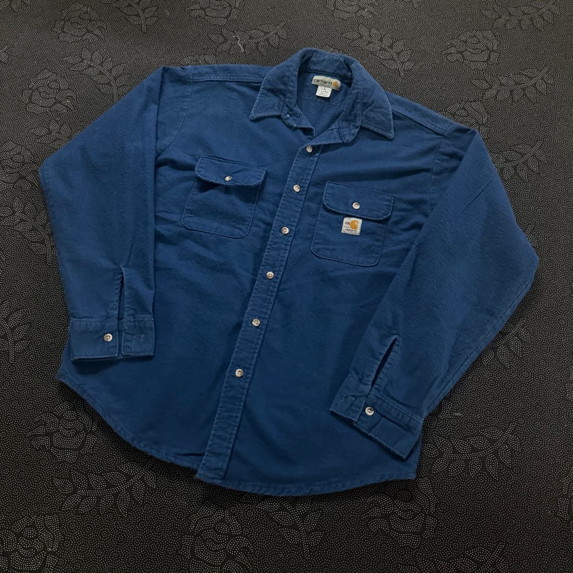 [L] carhartt 칼하트 리메이크 워크 울 셔츠 상품이미지3